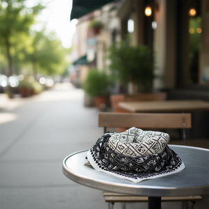 Sciarpa triangolare multifunzionale 135x60 cm per donna e uomo, accessorio moda per il collo - Product Image 2