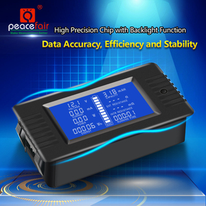 PEACEFAIR PZEM-015 Compteur numérique Voltmètre 0-200V 200A 0-60000W 0-1000 Testeur de batterie - Product Image 5