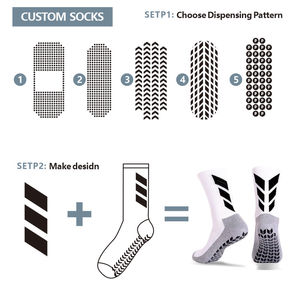 High Quality Wholesale Custom logo Color Unisex <b>Breathable</b> Boat <b>Socks</b> Sport Jacquard Sox - Product Image 5
