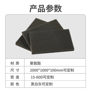 Panneaux en mousse PU adhésifs sur mesure, densité moyenne à élevée, matériau de protection amortissant - Product Image 3