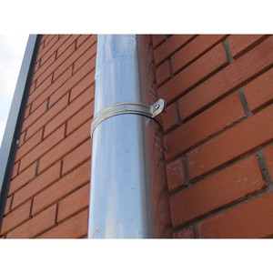 VORPA 71461 échafaudages 300 mm TOP CAV collier de tuyau en acier avec goujon 71461 VORPA - Product Image 2