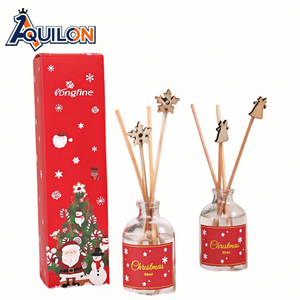AQUILON Eco-Aesthetic Fragrance Reed <strong>Diffuser</strong> - Wellness Scents Gourmand 2026 Wholesale - Product Image 1