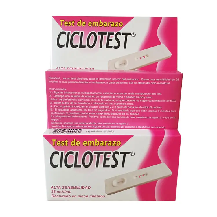 Factory Outlet Early First Pregnancy Test Cassette Urine Self Easy Test At Home Early Cassette