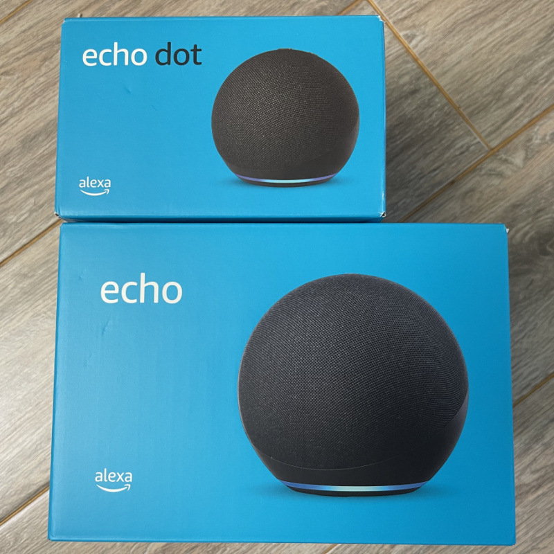 Echo big ball พร้อมเกตเวย์เกลียว zigbee มาตรฐาน