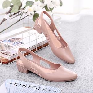 Sandales <span class=keywords><strong>compensées</strong></span> <span class=keywords><strong>fermées</strong></span> à bout fermé pour femmes, tendance, talons hauts, respirantes, <span class=keywords><strong>chaussures</strong></span> décontractées d'été pour une utilisation en extérieur - Product Image 5