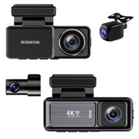 Nueva Cámara para Coche con WIFI, HD, Doble Lente, Visión Nocturna Infrarroja, Grabadora de Vídeo para Coche 3M, DVR para AUDI A5, VW, BMW F30