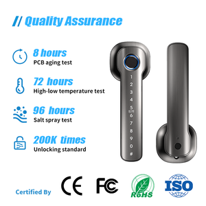 Nhà Máy giá phổ thông Minh Vân tay khóa đám mây Wi-Fi kích hoạt tuya App <span class=keywords><strong>Key</strong></span> + mật khẩu mở khóa phím sao lưu - Product Image 6