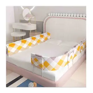 Logo Tempat Tidur Bayi Di Sekitar, Bantal Pelindung Tempat Tidur Bayi Baru Lahir Dekorasi Kamar Tempat Tidur Bayi Penghalang Tebal