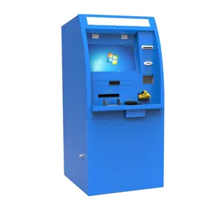 Self service bill payment foreign currency exchange kiosk machine with cash/coin dispenser cash in cash out for exchanging house