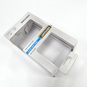 Boîte de papier imprimée par couleur personnalisée de haute qualité de 24*24*9cm avec la boîte de matériel de carte de papier de fenêtre de transparence - Product Image 5