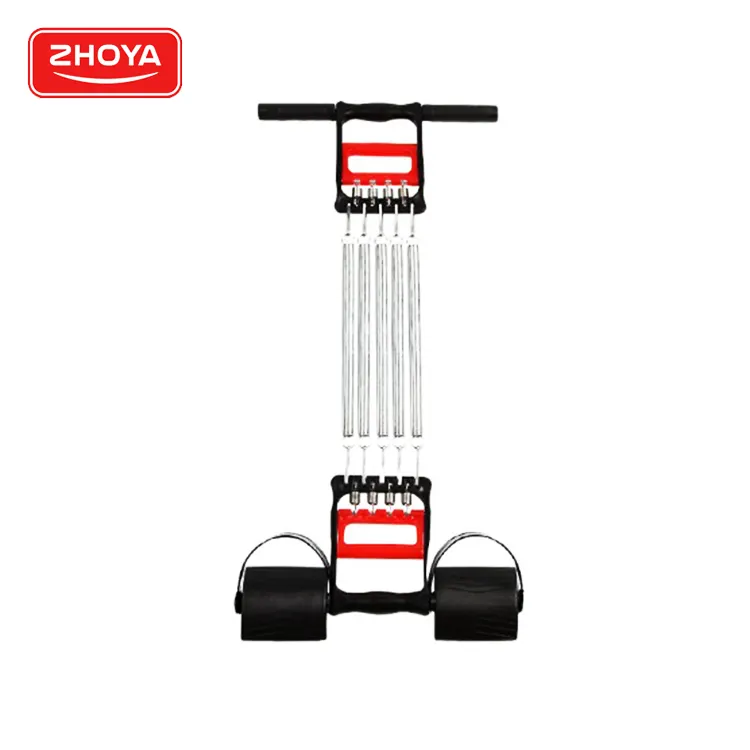 Оборудование для спортзала Zhoya, тренажер для пальцев, 5 пружин, с педалью для ног