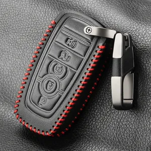 สำหรับฟอร์ดฟิวชั่นสำหรับ <span class=keywords><strong>Mustang</strong></span> Explorer ขอบ F150 Mondeo กุญแจรถโฟกัส Mk5 <span class=keywords><strong>Mk4</strong></span> 2019 2020 2021สำหรับฝาครอบเคสอุปกรณ์อะไหล่รถยนต์ - Product Image 3