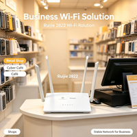 Routeur Wi-Fi 6 double bande Gigabit Ruijie RG-MA2822 AX1800 d'occasion, mode Mesh / AP, ports RJ45 - Réseau stable haute vitesse