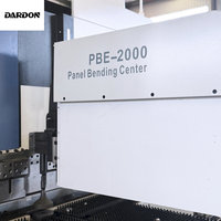 Máquina de Plegado de Paneles Automática PBE2000, Centro de Plegado CNC para Estructuras de Elevadores y Puertas Cortafuegos
