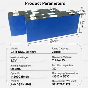 Batería prismática Starmax Calb 3.7V 177 187AH 218Ah 195Ah Nmc, batería de iones de litio Calb Ncm de 3.7V para vehículos DIY - Product Image 2