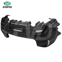 Kit carrosserie pare-chocs avant large en fibre de verre style VRS pour Mitsubishi Lancer Ex 2012