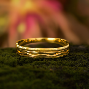 Bracelet tendance en acier inoxydable 316L avec placage or PVD, design durable et résistant - Product Image 3