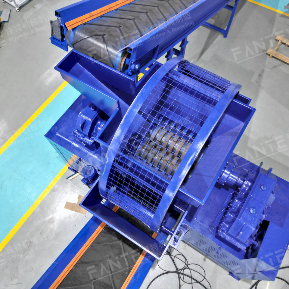 Car and Truck Tire Recycling Plant with Multi Stage Shredding and ...