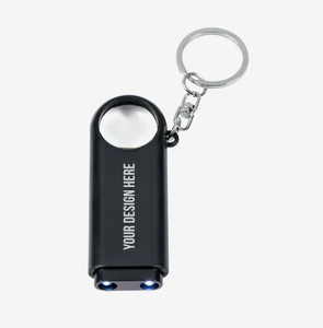 Regalos Corporativos 2 en 1: Llavero con Lupa y Luz LED, Linterna de Bolsillo Promocional con Logotipo Personalizado para Obsequios Empresariales - Product Image 2