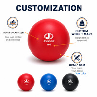 Ballons d'exercice lestés en PVC massif, durables, remplis de sable, pour Pilates, Yoga et entraînement de force