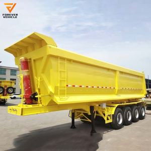 Remolques Volquete de Servicio Pesado de 3 y 4 Ejes, Nuevos y Usados, con Cilindro Hidráulico, para Tractor, con Descarga Lateral y Trasera - Product Image 4