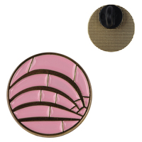 Broches de créateur en gros Badge de baseball Épinglette en émail souple personnalisée en stock Épingles de broche