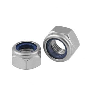 SDPSI DCT DIN985 Rosca gruesa de acero inoxidable 304 Tuerca de bloqueo de inserción de nailon <span class=keywords><strong>M3</strong></span>-Tuercas para varios tamaños <span class=keywords><strong>M3</strong></span> M4 M5 M6 M8 - Product Image 2