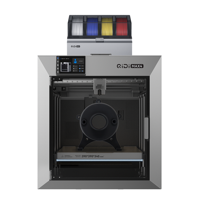 QIDI Max4 3D Printer, Desktop-sized Large Print, 390*390*340mm, with Automatic Leveling.