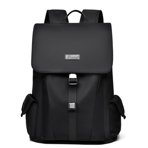 Wuzigolf Flap Style <b>Backpack</b> Black Unisex Laptop Bag With Usb Port For Business Travel Students - Product Image 5