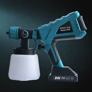 Pistolet pulvérisateur sans fil Ananke Tools à batterie lithium rechargeable, pulvérisateur électrique sans air, pulvérisateur de peinture DIY, 1000 ml, buse de 2,5 mm, haute performance - Product Image 6
