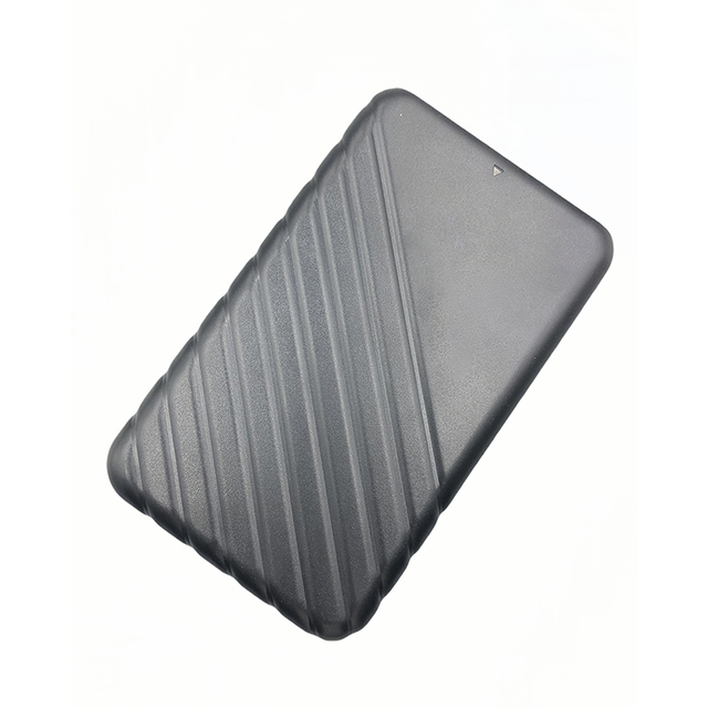 Tool-Free Type-C Black 2.5\" Hard Drive Enclosure 6Gbps Plastic HDD Case External Enclosure
