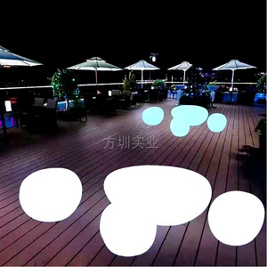 Lampes solaires de jardin LED, lampes de roche, lampes de pelouse extérieures, lampes en pierre, rechargeables, alimentées par énergie solaire, autoportantes, garantie de 2 ans - Product Image 1
