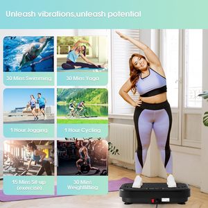 <span class=keywords><strong>Plateforme</strong></span> <span class=keywords><strong>vibrante</strong></span> multifonctionnelle noire pour entraînement corporel complet, <span class=keywords><strong>plateforme</strong></span> <span class=keywords><strong>vibrante</strong></span> verticale écologique pour fitness et amincissement - Product Image 5