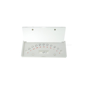 Diamond Clarity Comparison Tool Round Brilliant Cut Acrylic Gemological Identification Instrument Jewelry Teaching Reference - Product Image 1