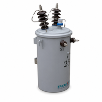 Transformateur monophasé de type colonne, aérien, D11 10kVA 15KVA 25KVA 37KV 50KVA 75KVA 100KVA 167KVA 333KVA