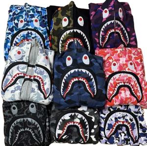 <span class=keywords><strong>Sudadera</strong></span> con Capucha Bapees Shark 2026 para Hombre, con Logotipo Personalizado, Cierre Completo, Camuflaje, Algodón y Poliéster, <span class=keywords><strong>Sudadera</strong></span> Estampada para Hombre, Bapees Hoodies 1.1 - Product Image 1
