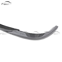 Olotdi Nouvelle Lame de Pare-chocs Avant en Fibre de Carbone Noire de Haute Qualité, Aileron Séparateur de Taille Personnalisée pour Mercedes-Benz Classe C W204 C63