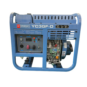 2.8kw יוחאי מחולל סט, כל מנוע נחושת, ציוד אספקת חשמל מקורר מים, ציוד אספקת חשמל, מסגרת פתוחה מנוע חד פאזה - Product Image 1