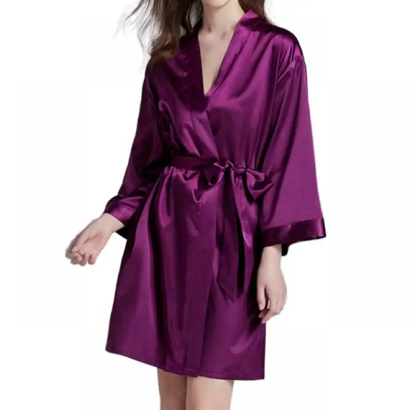 bridesmaid robe hot sale Polyester new arrival spring and summer design & loose 515671