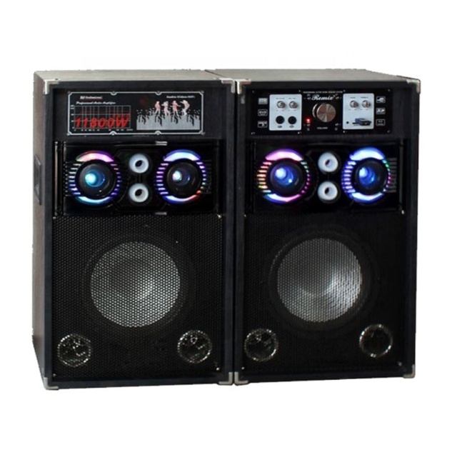 Pair 10'' Professional Speaker Manufacturer 2.0 MDF Wooden Box Active Meeting Room Karaoke Speaker Dance,Party,Classroom,KTV