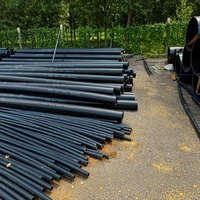 Tuyau en PEHD de 250 mm (10 pouces) PE100 en polyéthylène pour l'irrigation sous pression, destiné aux systèmes d'approvisionnement en eau rurale et à la distribution d'eau agricole