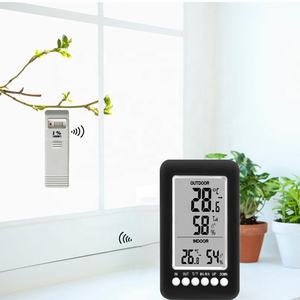Kompaktes Echtzeit-Temperatur-und Feuchtigkeits-Tracking für Heim geräte mit digitalem LCD-Ferns ensor High <span class=keywords><strong>Low</strong></span> <span class=keywords><strong>Alarm</strong></span> Ideal für Babys - Product Image 6