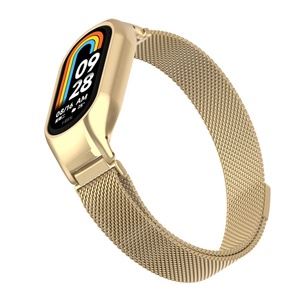 ODM holdmi สายนาฬิกาแม่เหล็กซีรีส์80103, 40สี Milanese miband 8 United <span class=keywords><strong>One</strong></span> <span class=keywords><strong>Piece</strong></span> สำหรับ band 8 - Product Image 5
