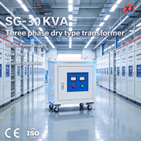 Transformateur d'isolement sec triphasé SG 380V 220V, direct usine, 5kVA-30kVA, tension personnalisée 380V 220V, CE, pour équipement industriel