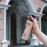 Spray Condizionante per Capelli Leave-in Arganmidas Factory, Lisciante, Lucidante, Idratante e Protettivo dal Calore/Spray per Capelli al Sale Marino