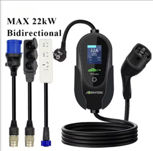 Nouveau chargeur et déchargeur portable bidirectionnel de type 2 3,5 kW IP55 pour véhicules électriques – Direct Usine - Product Image 1