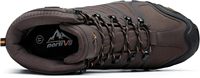 Bottes de randonnée imperméables à hauteur de cheville, légères, à lacets, avec semelle extérieure en caoutchouc, pour la randonnée et le trekking