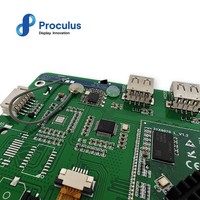 Proculus 7 pouces 1024x600 écran tactile capacitif pour carte de développement Rk3128 carte intégrée Android écrans tactiles Hmi