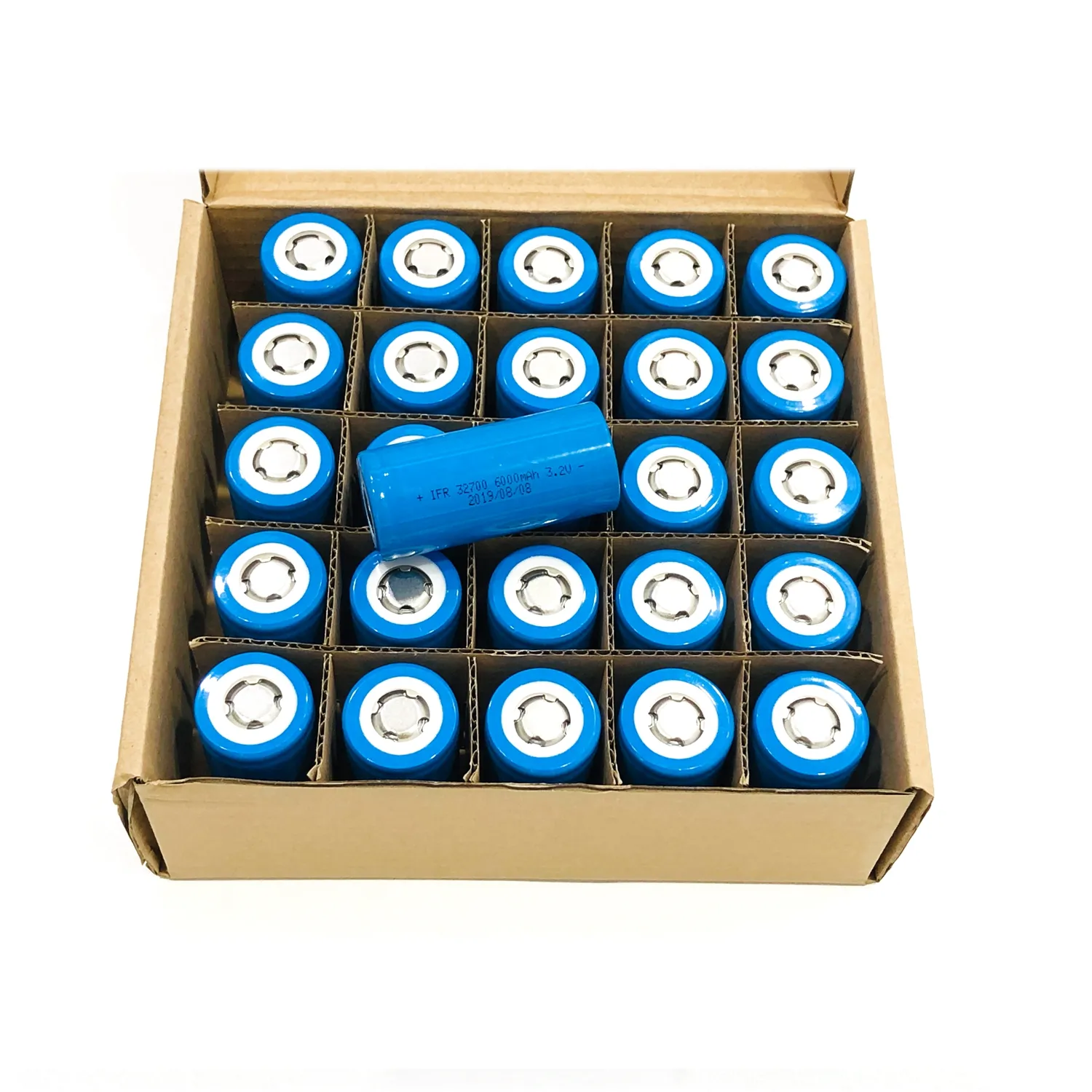 UN38.3 Approved Hot-sale 3.2V 6Ah Rechargeable Battery LiFePO4 Cell 32650 32700 with 2500 Cycles