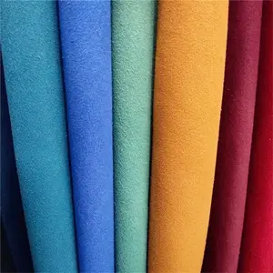 Double-side Suede <strong>PU</strong> Artificial <strong>Leather</strong> for Shoes Lining, Packing, Display, Accessories, Jewelry Box Waterproof Anti-mildew - Product Image 1